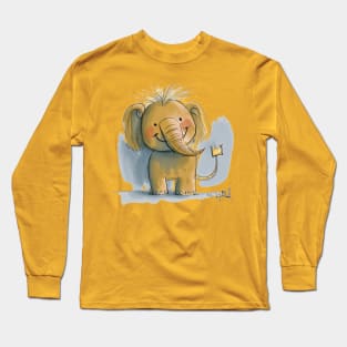 éléphant Art Long Sleeve T-Shirt